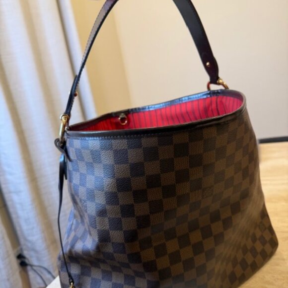 Louis Vuitton Delightful MM in Damier Ebene - Picture 1 of 14